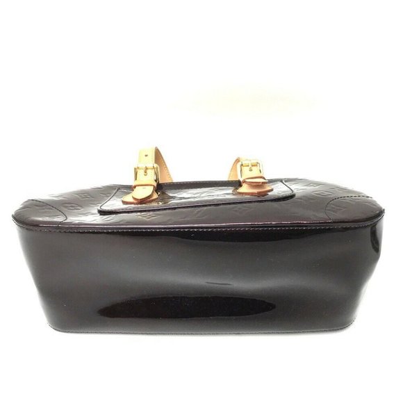 Authentic LOUIS VUITTON Monogram Vernis Tote Rosewood Avenue Shoulder Bag - Picture 4 of 9